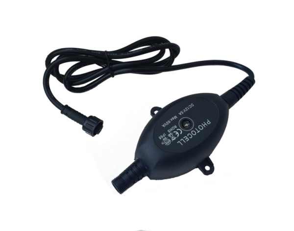 Датчик света (фотоэлемент) ТерраСвет DC 12 В: 5 А  Max: 60 ВA, IP68