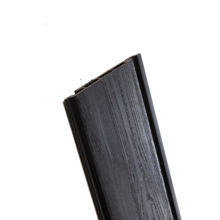 Фасадная доска (Сайдинг) Экодекинг Титан 160х17x4000 Антрацит