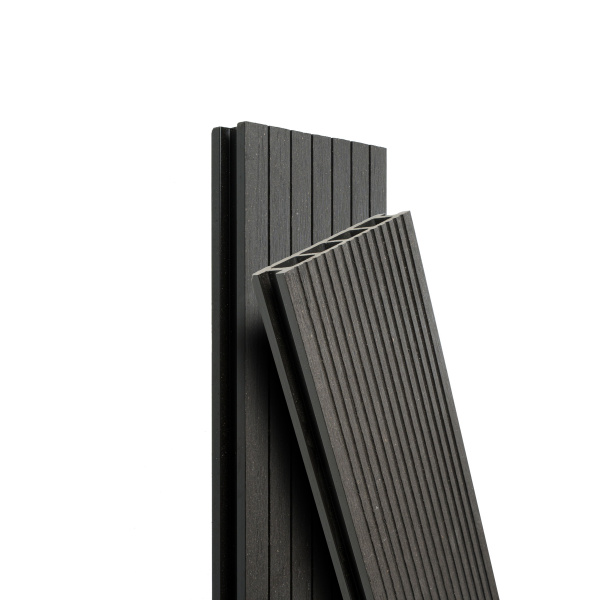 Террасная доска Экодекинг Базик 140х28х3000 Графит