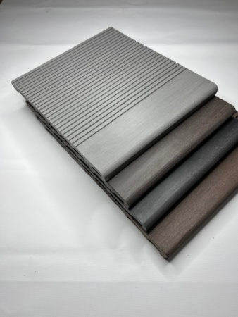 Ступень Экодекинг Некст полнотелая 343х22х4000 Серая