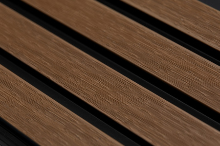 Фасадная реечная панель Экодекинг Скай коэкструзия 200х20х3000 Тик